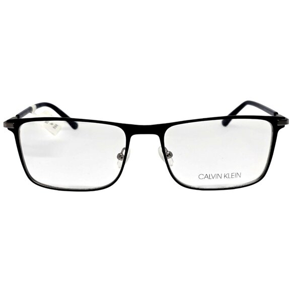Calvin Klein CK20304G Navy Rectangular Eyeglasses Frame 55-18-145 Metal & Plasti - Picture 1 of 8